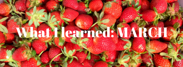 What I learned_ March